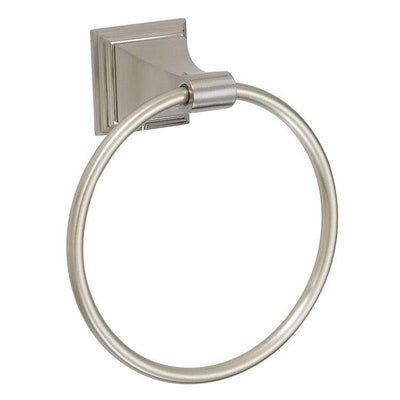 400 Series Satin Nickel Towel Ring