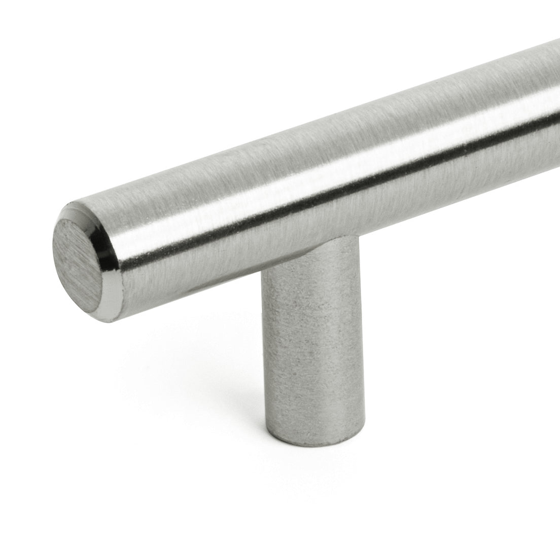 Diversa Brushed Satin Nickel Euro Style 7-1/2&quot; (192mm) Cabinet Bar Pull - 10 PACK
