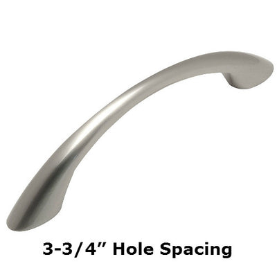 Cosmas 4003SN Satin Nickel Arch Cabinet Pull - Cosmas