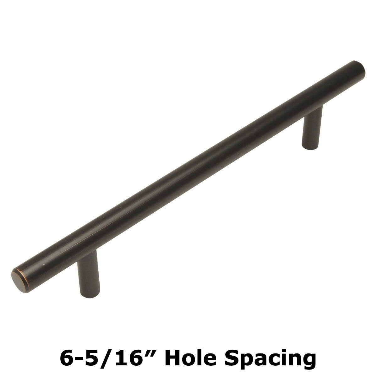 Cosmas 404-160ORB Oil Rubbed Bronze Slim Line Euro Style Bar Pull