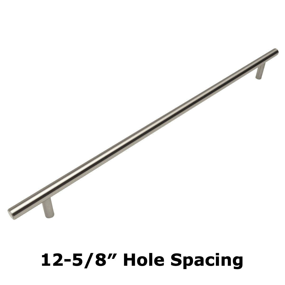 Cosmas 404-320SN Satin Nickel Slim Line Euro Style Bar Pull