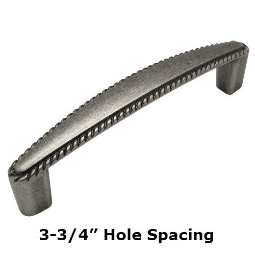 Cosmas 4111WN Weathered Nickel Rope Cabinet Pull