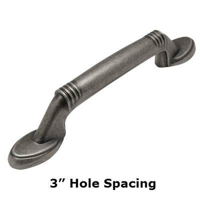 Cosmas 4183WN Weathered Nickel Cabinet Pull - Cosmas