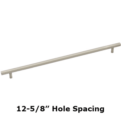 Cosmas 425-320-H-SS Stainless Steel Euro Style Hollow Bar Pull - Cosmas