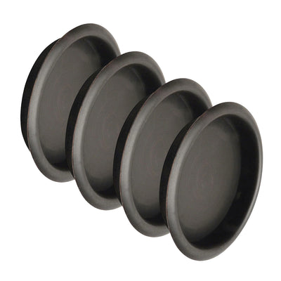 Sliding Door Cup Pull, Oil Rubbed Bronze