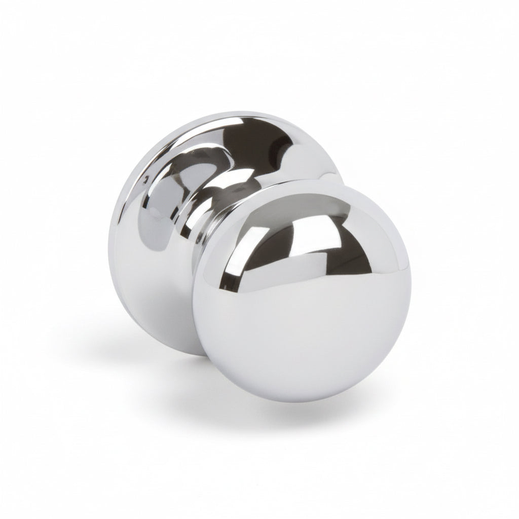 Bedford Series Polished Chrome Door Knobs