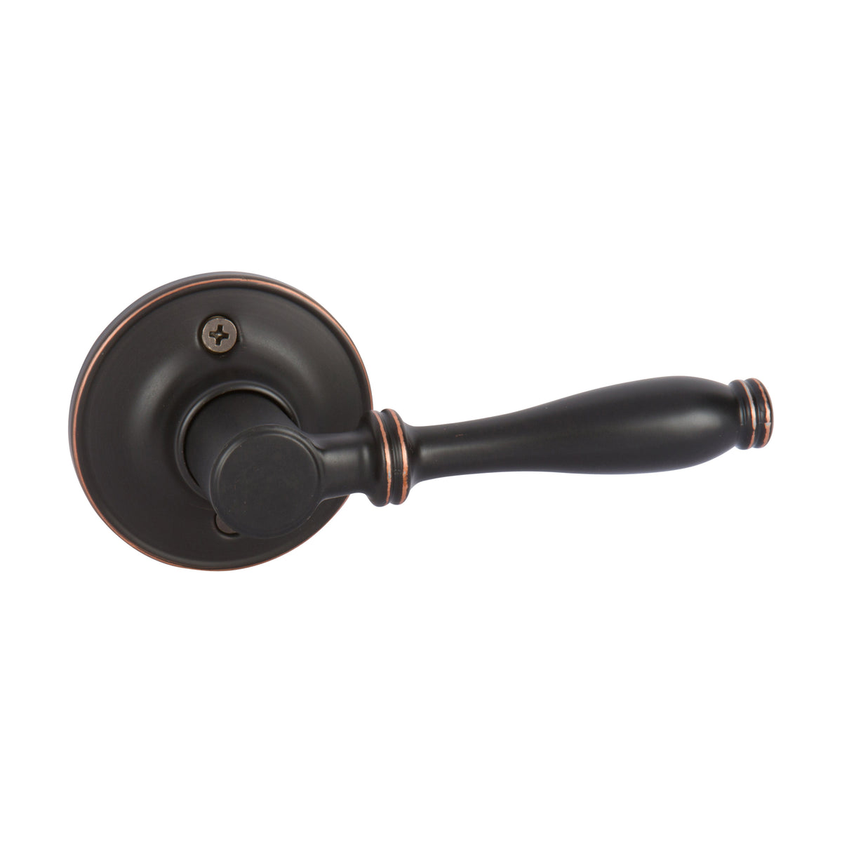 Villa Dummy Door Lever, Oil Rubbed Bronze