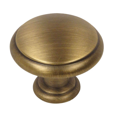 Cosmas 5422BAB Brushed Antique Brass Cabinet Knob