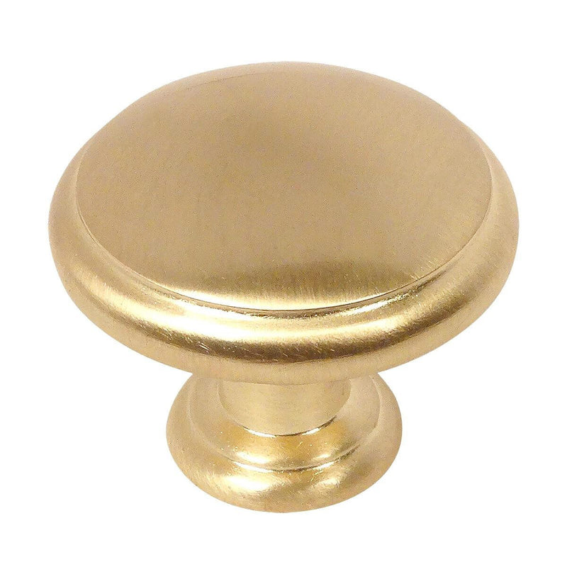 Cosmas 5422BB Brushed Brass Cabinet Knob