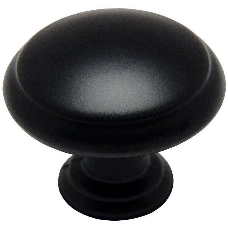 Cosmas 5422FB Flat Black Cabinet Knob