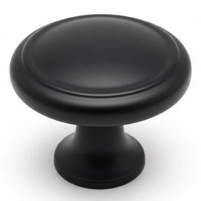 Cosmas 5982FB Flat Black Cabinet Knob