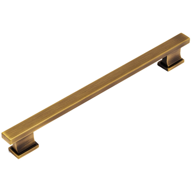 Cosmas 702-192BAB Brushed Antique Brass Contemporary Cabinet Pull