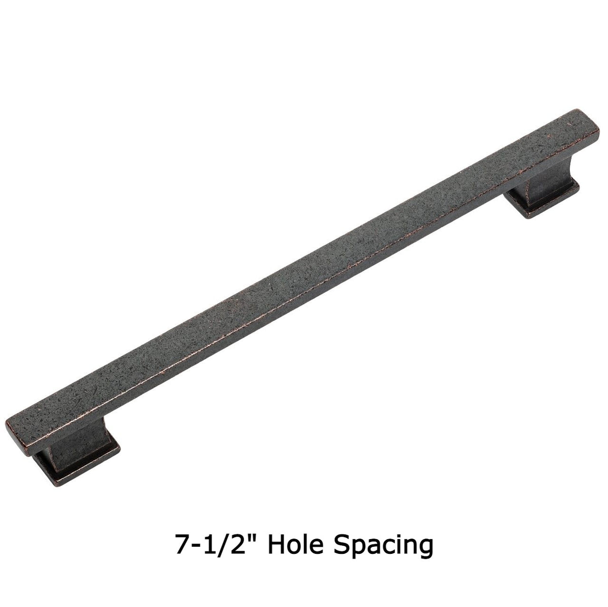 Cosmas 702-192HB Hammered Bronze Contemporary Cabinet Pull