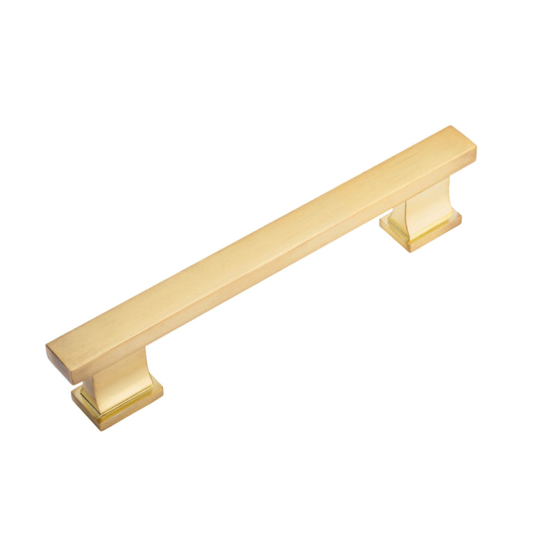 Cosmas 702-96BB Brushed Brass Contemporary Cabinet Pull