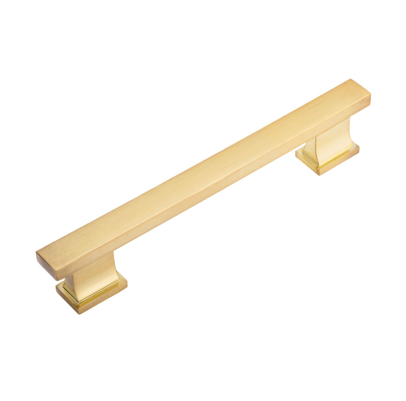 Cosmas 702-4BB Brushed Brass Contemporary Cabinet Pull