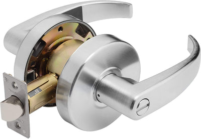 Dynasty Hardware SPA-20-26D Spartan Privacy Function Commercial Lever, Satin Chrome