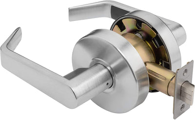Dynasty Hardware AUG-30-26D Augusta Passage Function Commercial Lever, Satin Chrome