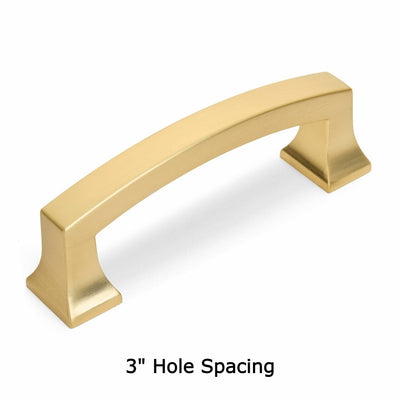 Cosmas 755-3BG Brushed Gold Cabinet Pull