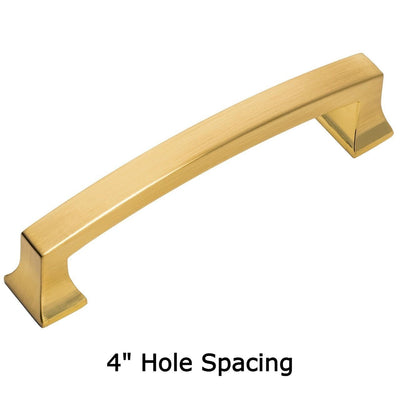 Cosmas 755-4BB Brushed Brass Cabinet Pull