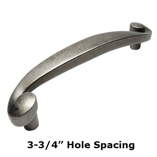 Cosmas 776WN Weathered Nickel Swirl Cabinet Pull - Cosmas