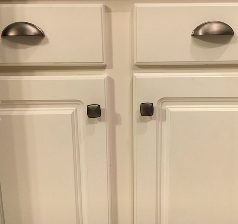 Cosmas 783AS Antique Silver Cabinet Cup Pull