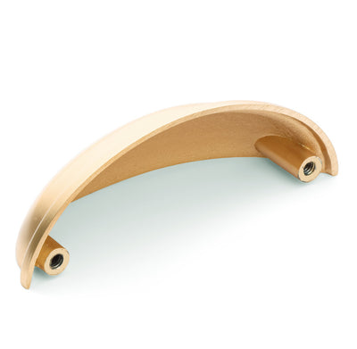 Diversa Brushed Gold 3&quot; (76mm) Cabinet Cup Pull