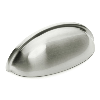 Diversa Brushed Satin Nickel 3&quot; (76mm) Cabinet Cup Pull