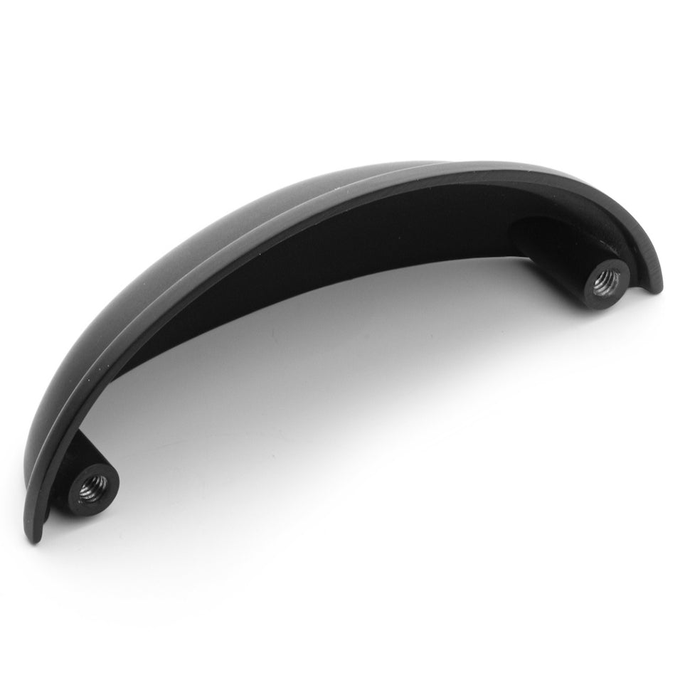 Diversa Matte Black 3&quot; (76mm) Cabinet Cup Pull