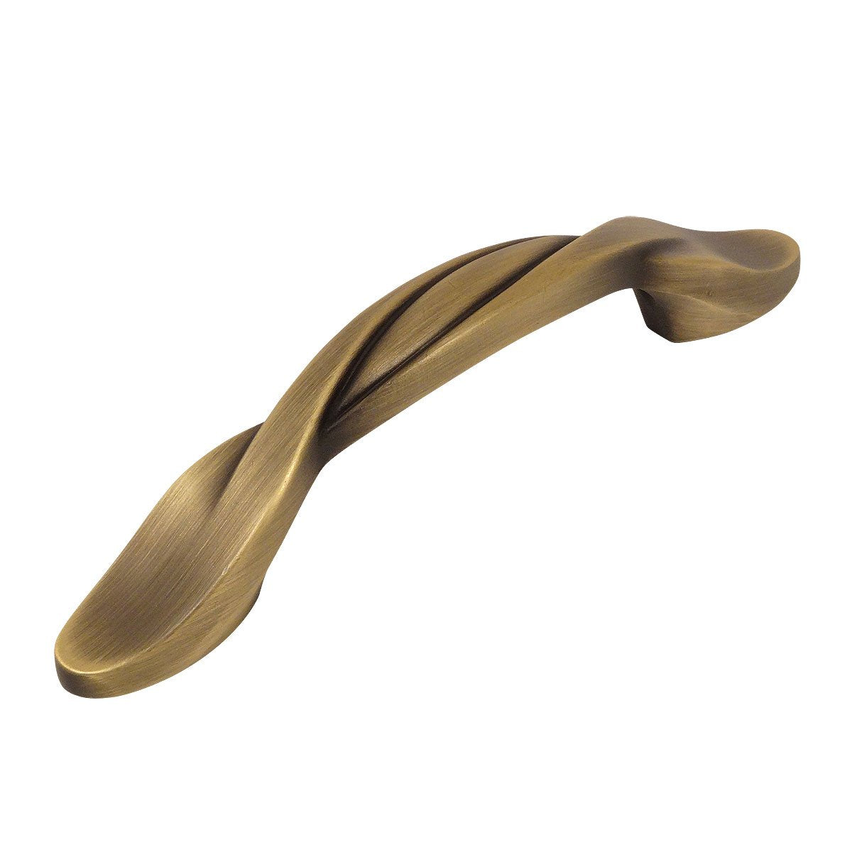 Three inch hole spacing cabinet pull with twist style - 9009BAB COsmas