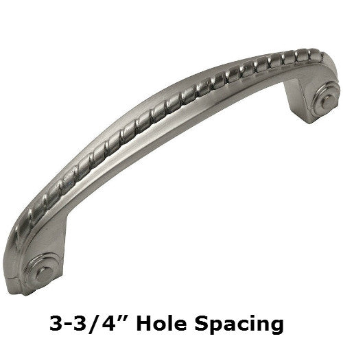 Cosmas 9230SN Satin Nickel Rope Cabinet Pull - Cosmas