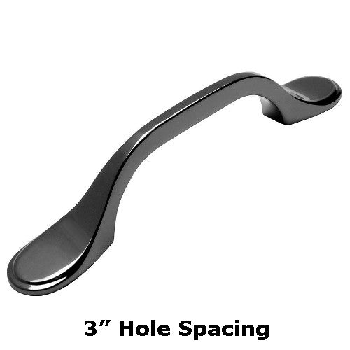 Cosmas 9533BN Black Nickel Cabinet Pull