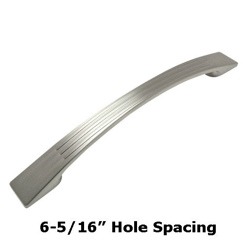 Cosmas 9604-160SN Satin Nickel Cabinet Pull