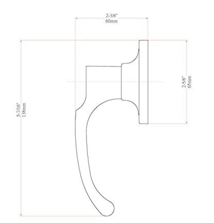 Valhala Matte Black Decorative Handleset with Arlington Lever