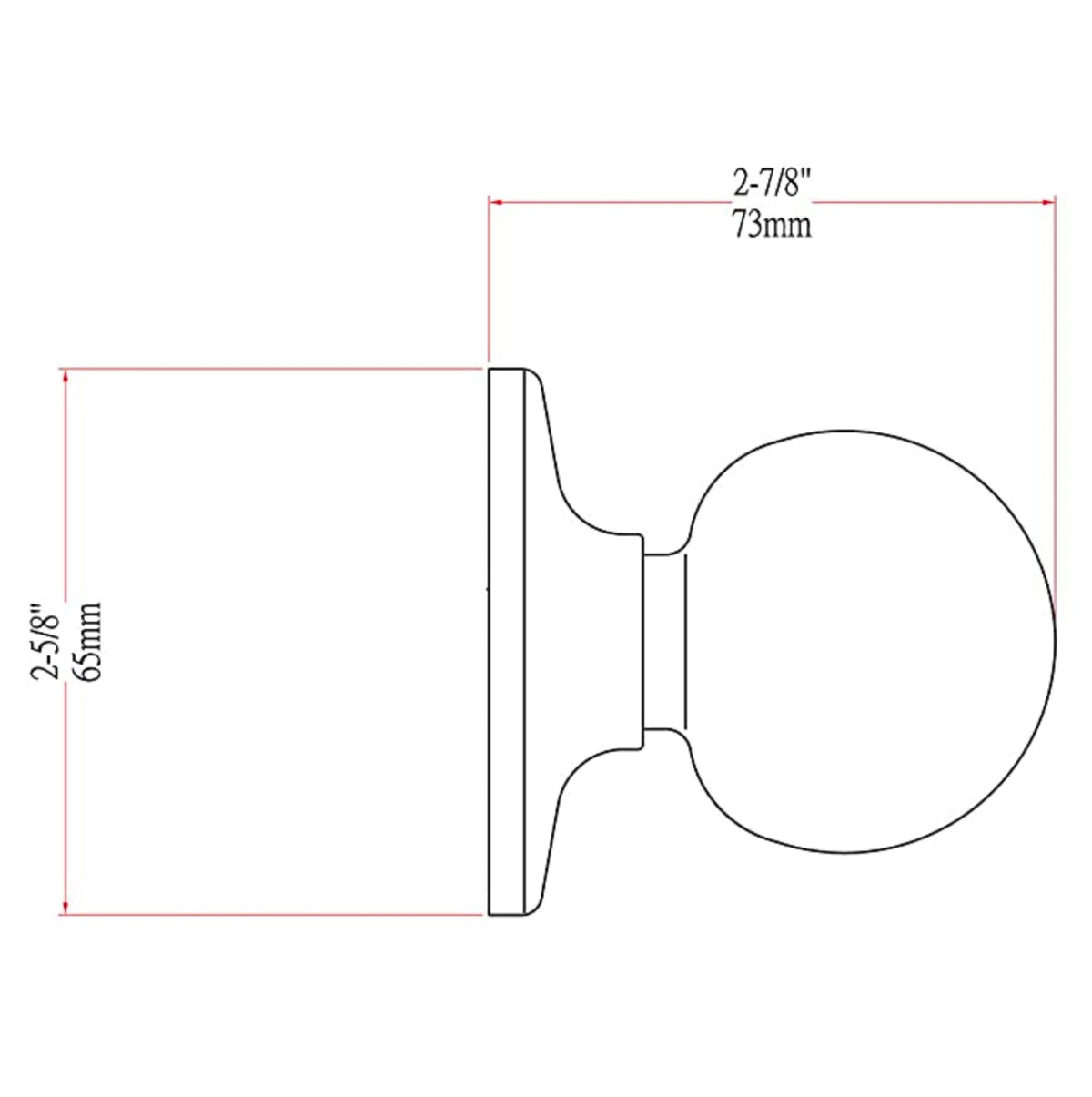 Valhala Satin Nickel Decorative Handleset with Ashland Knob