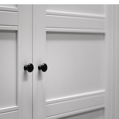 Cosmas 9985FB Flat Black Cabinet Knob