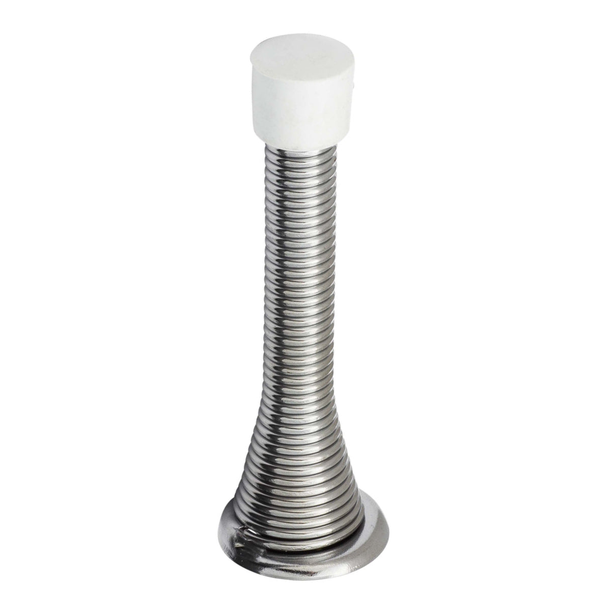 Chrome Baseboard Spring Door Stop