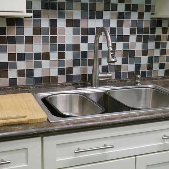 Cosmas 305-128SN Satin Nickel Euro Style Bar Pull