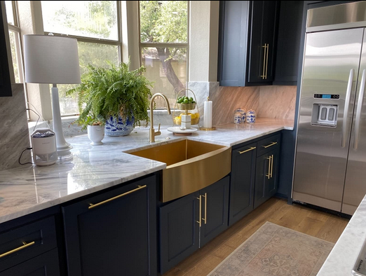 Cosmas 305-192BB Brushed Brass Euro Style Bar Pull