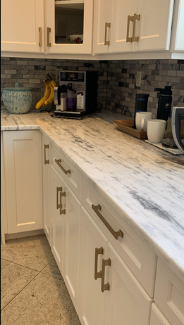 Gold Bronze Champagne pulls to match Delta bronze faucet Contemporary Cabinet Pull