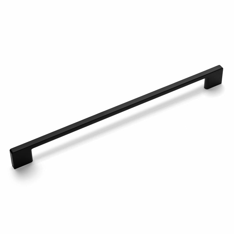 Flat Black Modern Contemporary Cabinet Pull