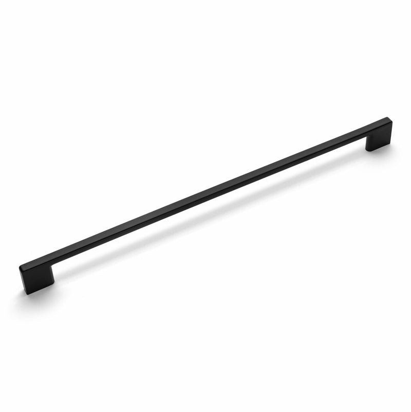 Flat Black Modern Contemporary Cabinet Pull