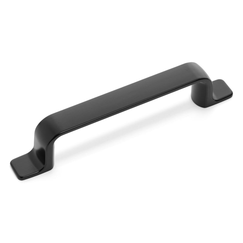 Flat Black Contemporary Cabinet Pull