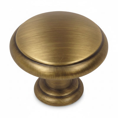 Cosmas 5422BAB Brushed Antique Brass Cabinet Knob