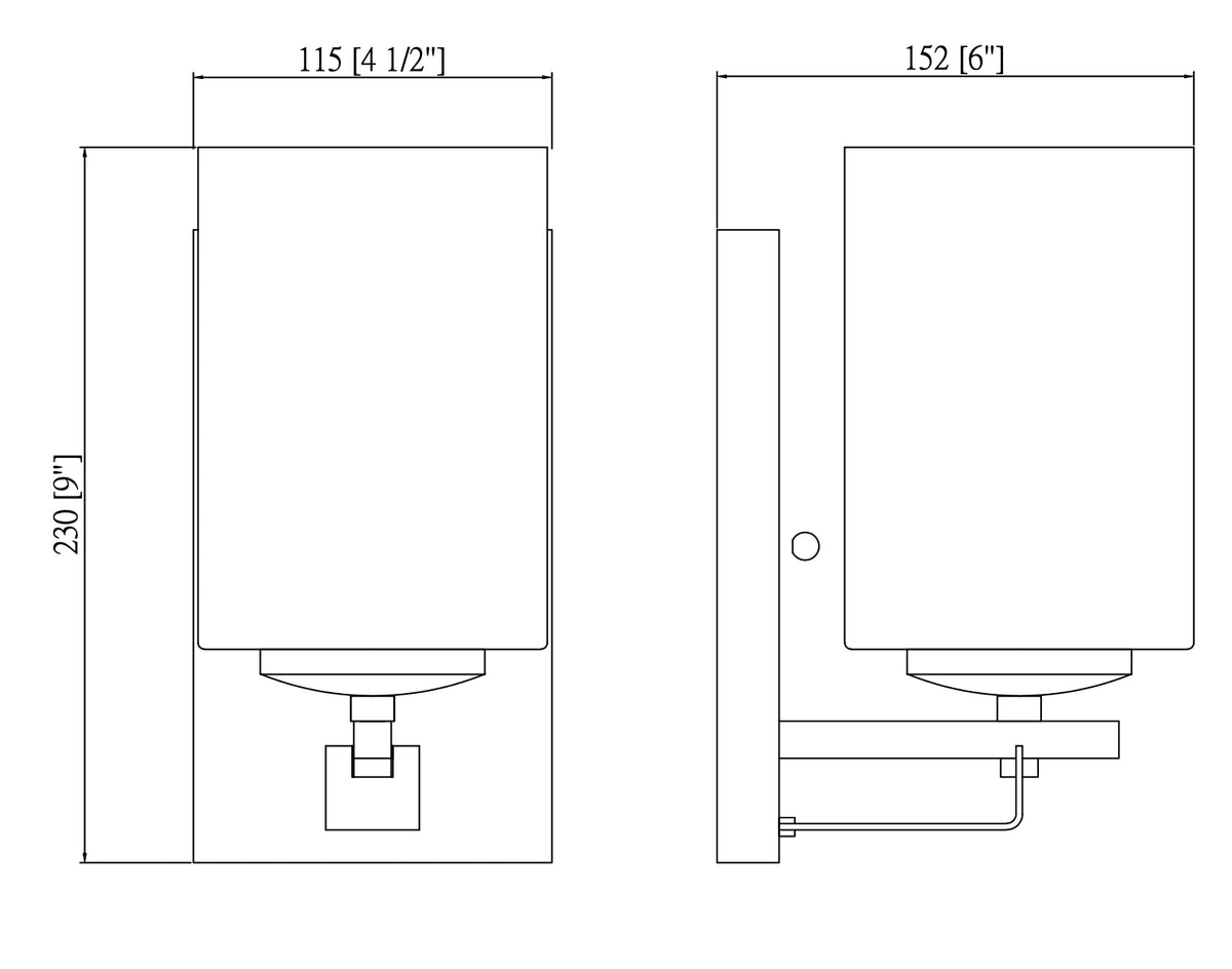 Juno Satin Nickel 1 Light Wall Sconce / Bathroom Fixture