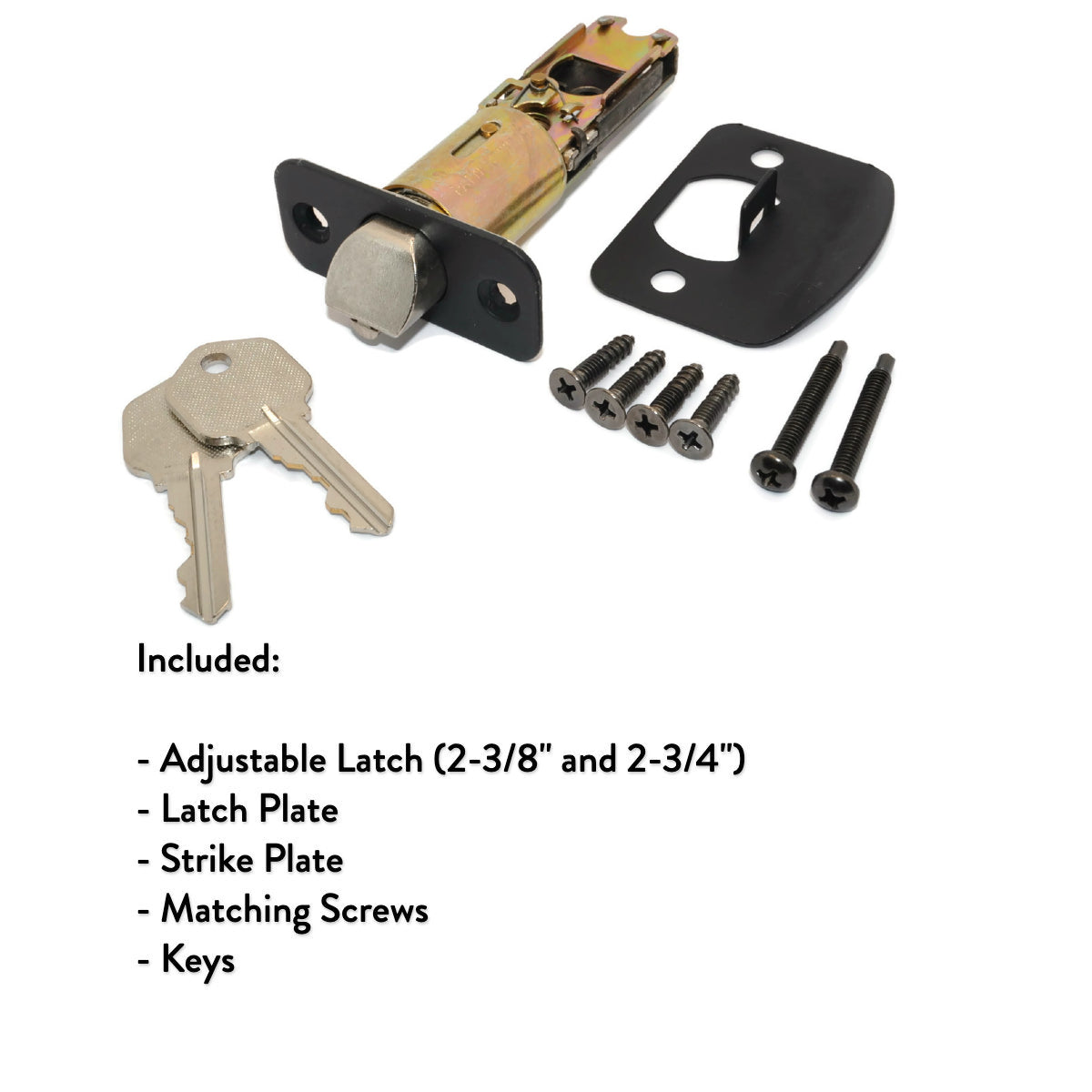 Stanton Keyed Entry Door Knob, Oil Rubbed Bronze