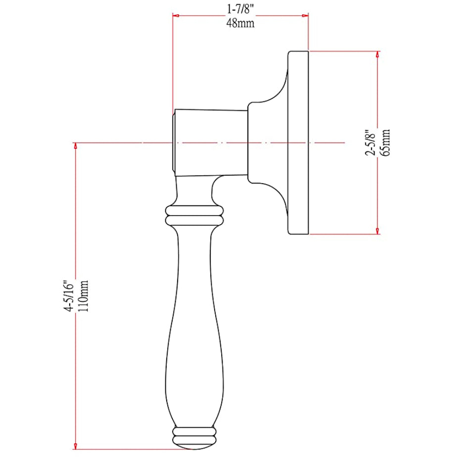 Valhala Satin Nickel Decorative Handleset with Villa Lever
