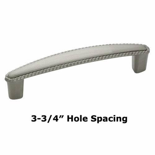 Amerock BP53004-G10 Satin Nickel Rope Cabinet Pull