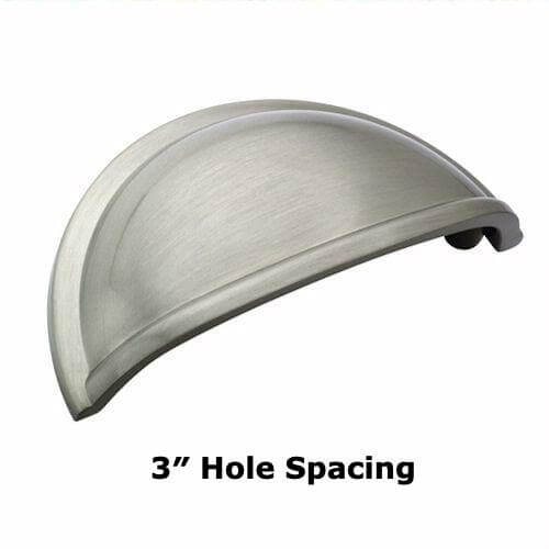 Amerock BP53010-G10 Satin Nickel Cabinet Cup Pull