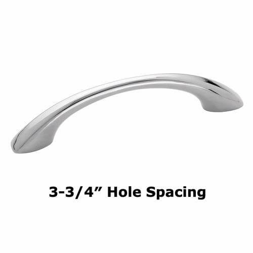 Amerock BP53003-26 Polished Chrome Arch Cabinet Pull