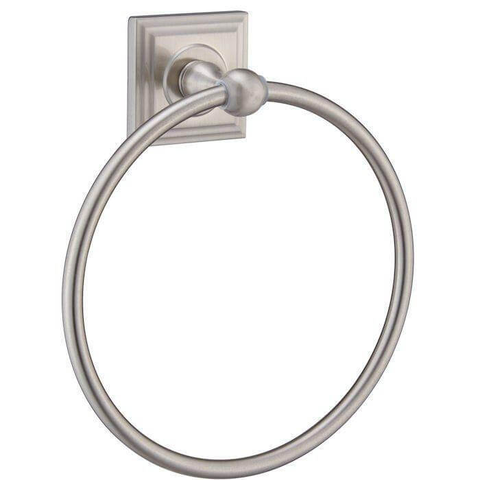 Aurora Series Satin Nickel Towel Ring